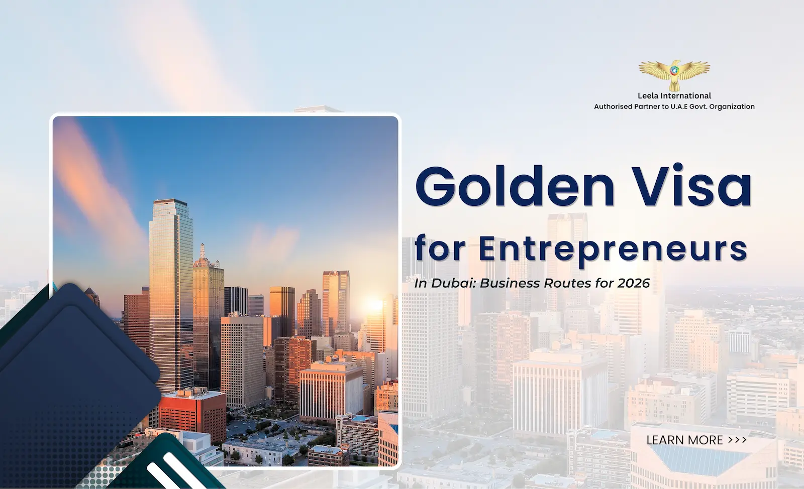 Golden Visa for Entrepreneurs in Dubai - Business Opportunities for 2026